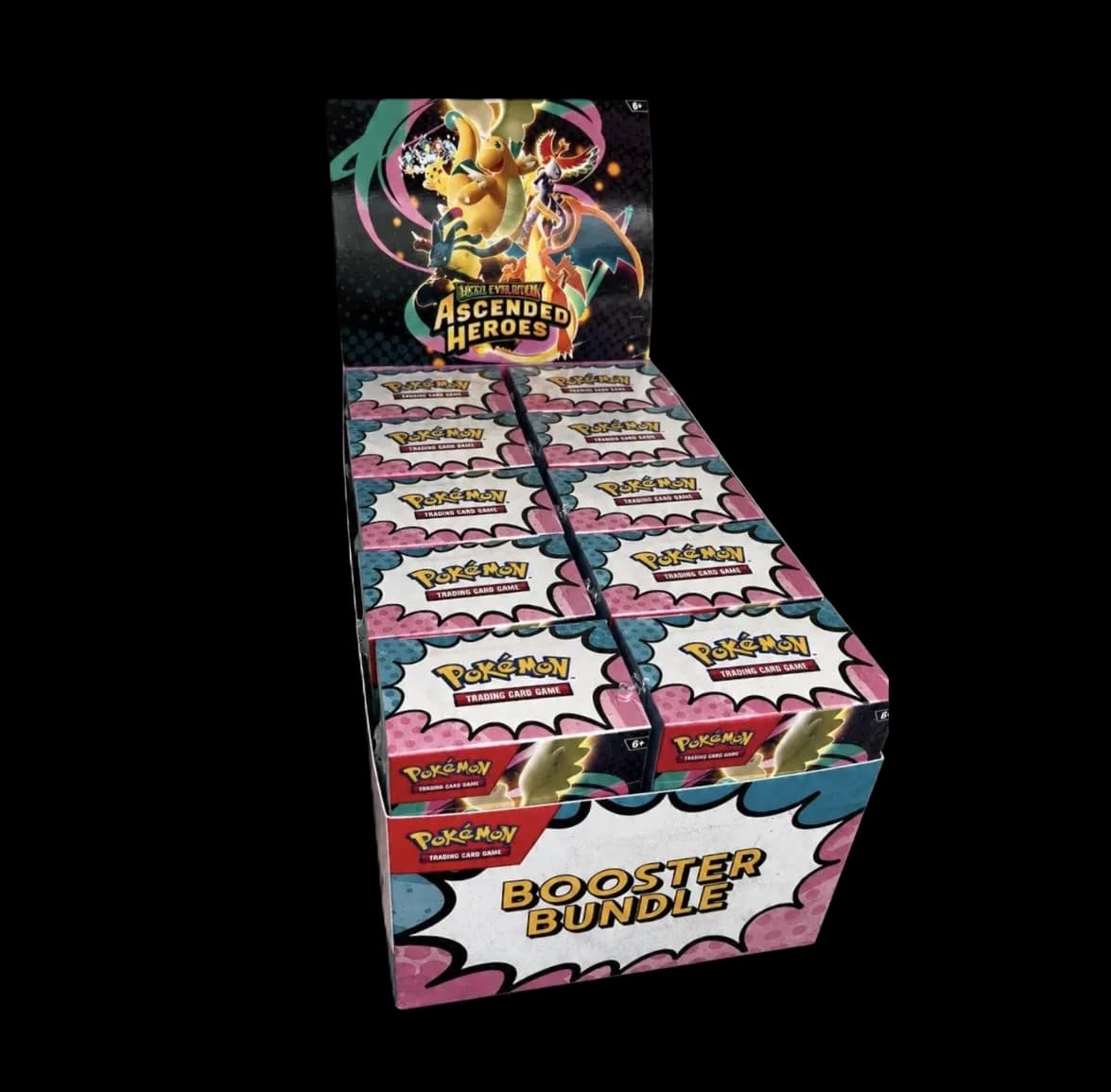 Ascended Heroes Booster Bundle Display