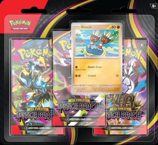 Pitch Black 3 Pack Blister [Random Art]