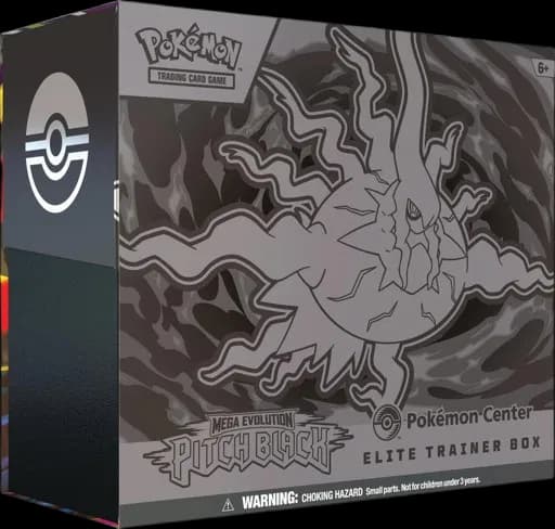 Pitch Black Pokemon Center Elite Trainer Box (Exclusive)
