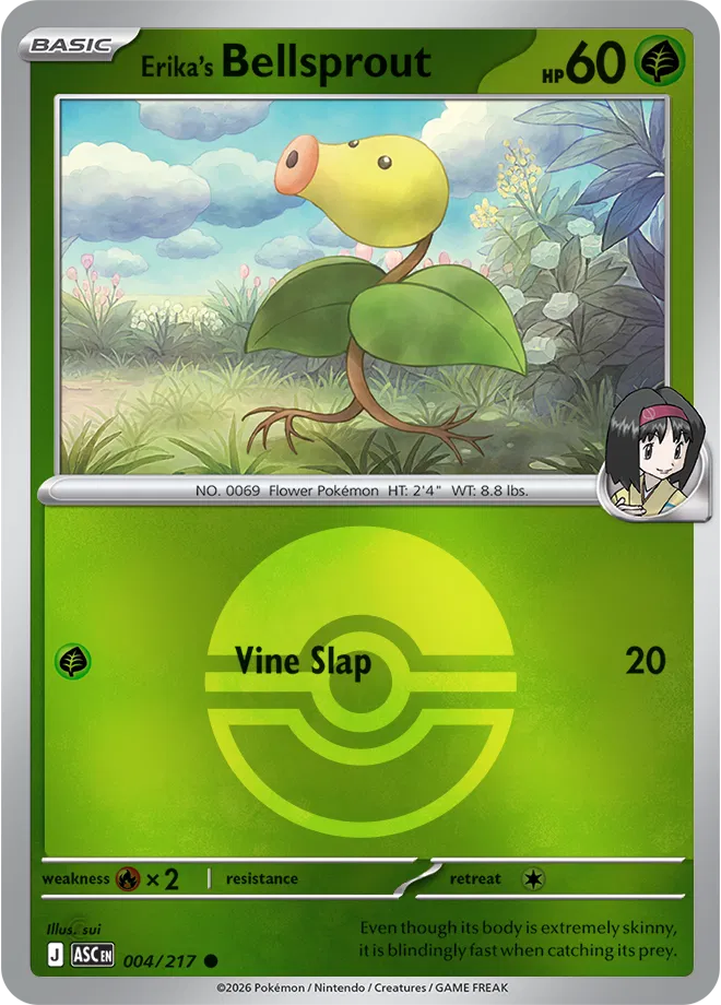 Erika's Bellsprout (Poke Ball)