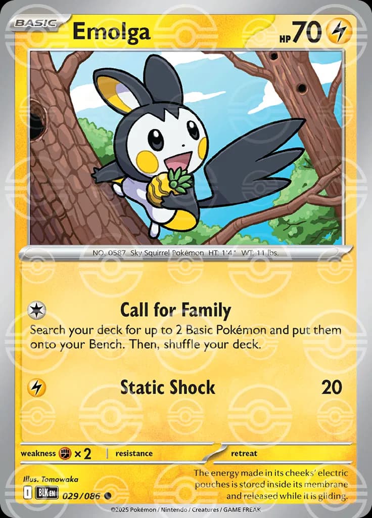 Emolga (Poke Ball Pattern)