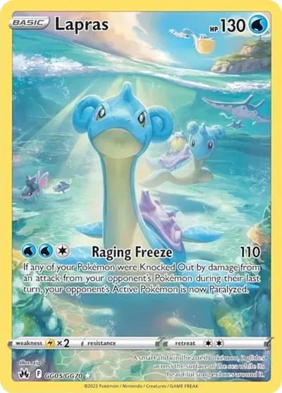 Lapras - Crown-Zenith-Galarian-Gallery Pokemon card