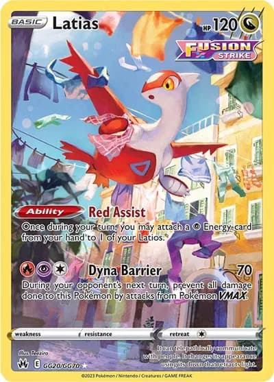 Latias - Crown-Zenith-Galarian-Gallery Pokemon card