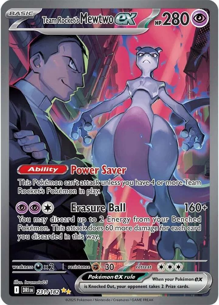 Team Rocket's Mewtwo ex