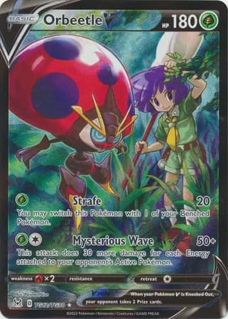 Orbeetle V - Lost-Origin-Trainer-Gallery Pokemon card