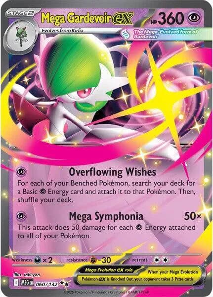 Mega Gardevoir ex - Mega-Evolution Pokemon card