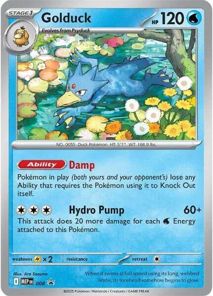 Golduck - Mega-Evolution-Promos Pokemon card