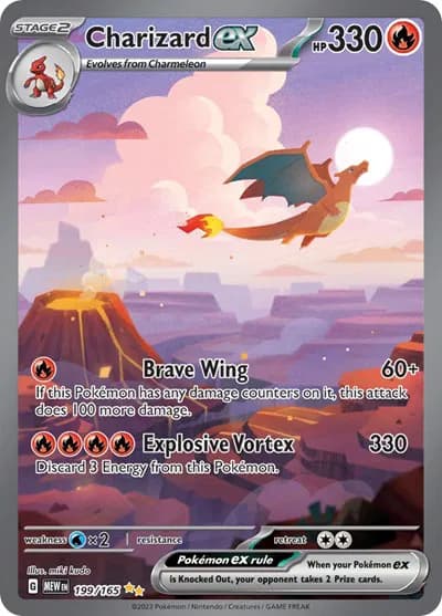 Charizard ex - SV: 151 Pokemon card