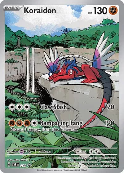Koraidon - Scarlet-Violet-Promo Pokemon card