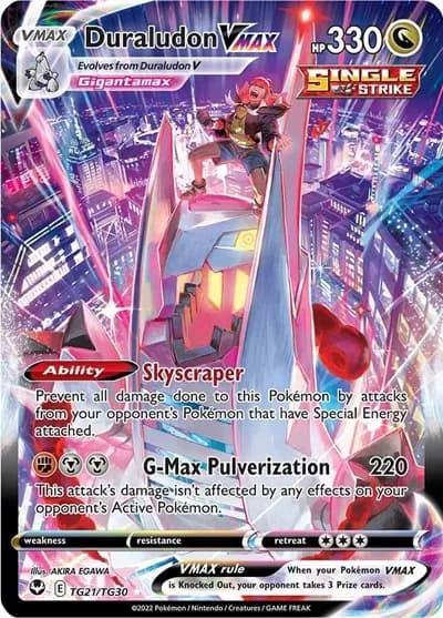 Duraludon VMAX - Silver Tempest Trainer Gallery Pokemon card
