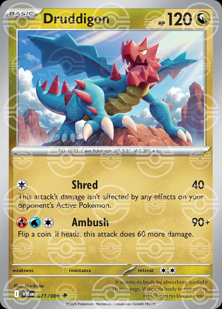 Druddigon (Poke Ball Pattern)