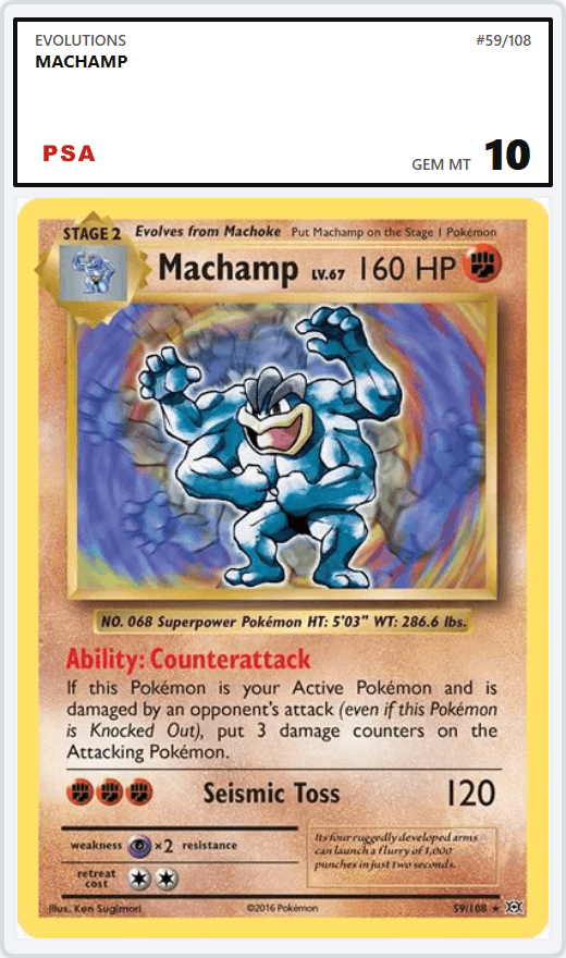 Machamp PSA 10