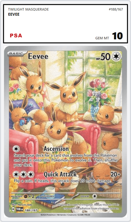 Eevee PSA 10