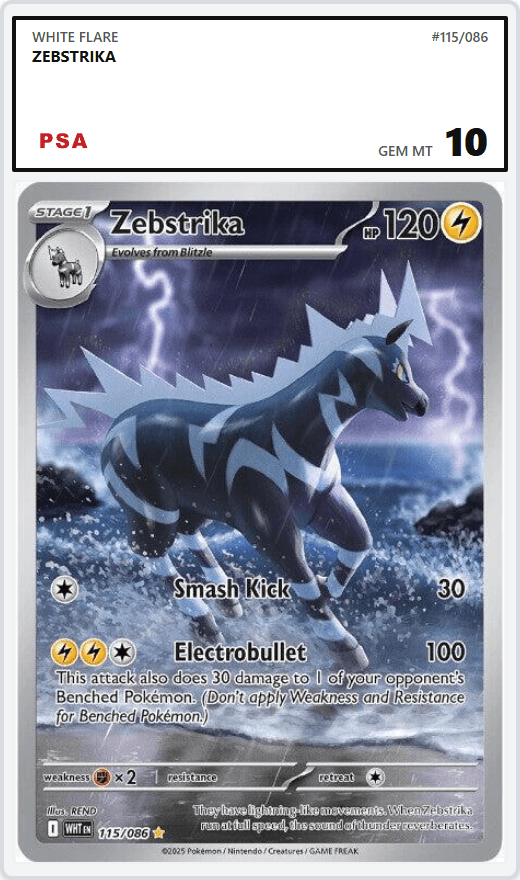 Zebstrika PSA 10