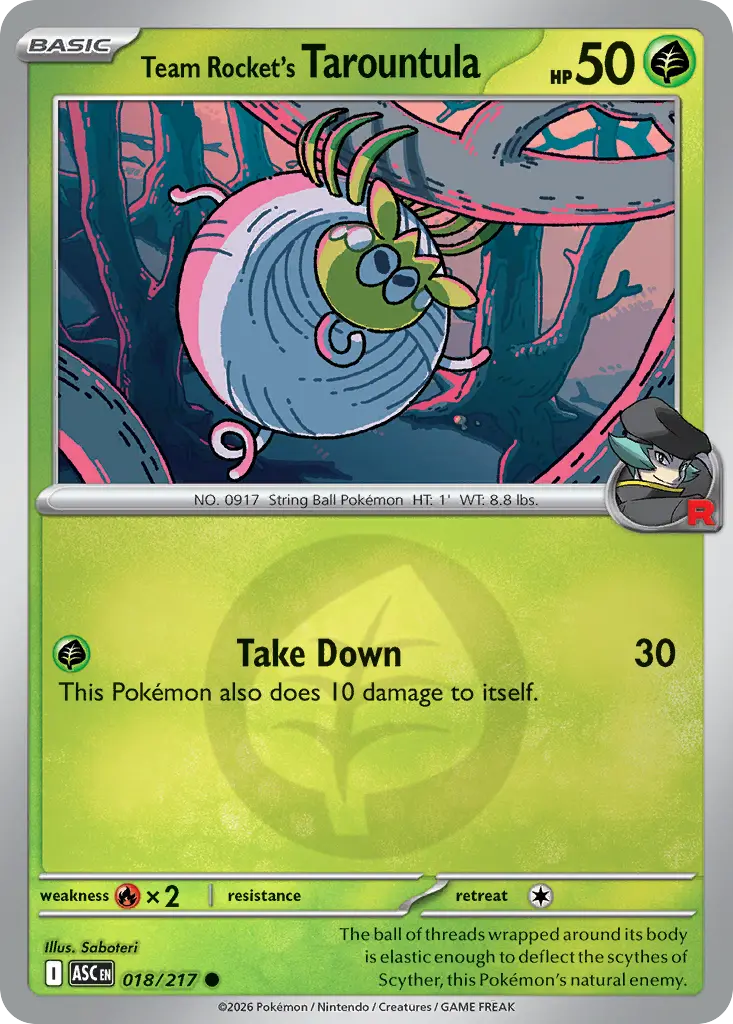 Team Rocket's Tarountula