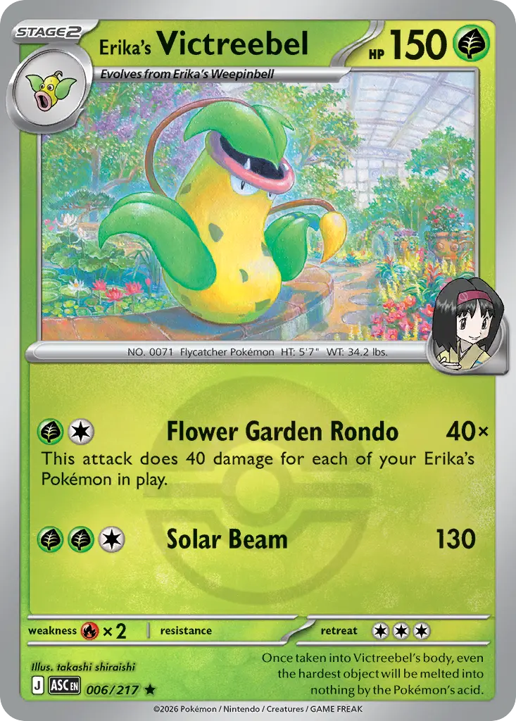 Erika's Victreebel