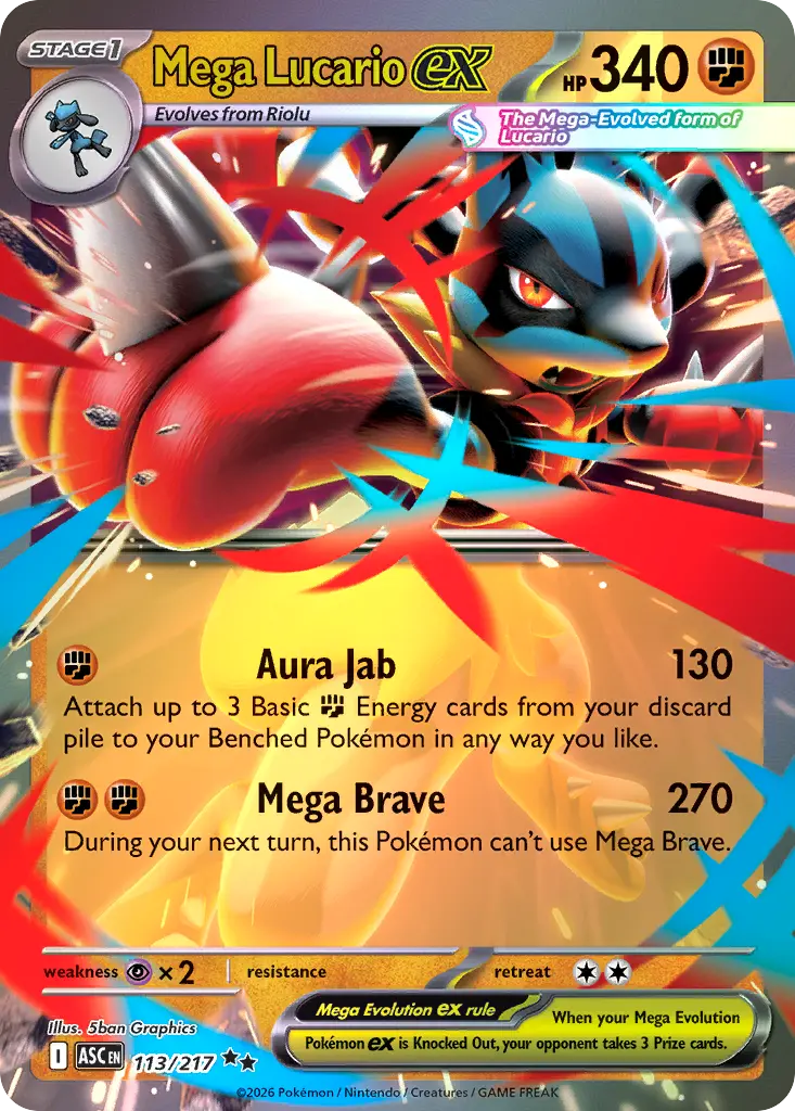 Mega Lucario ex