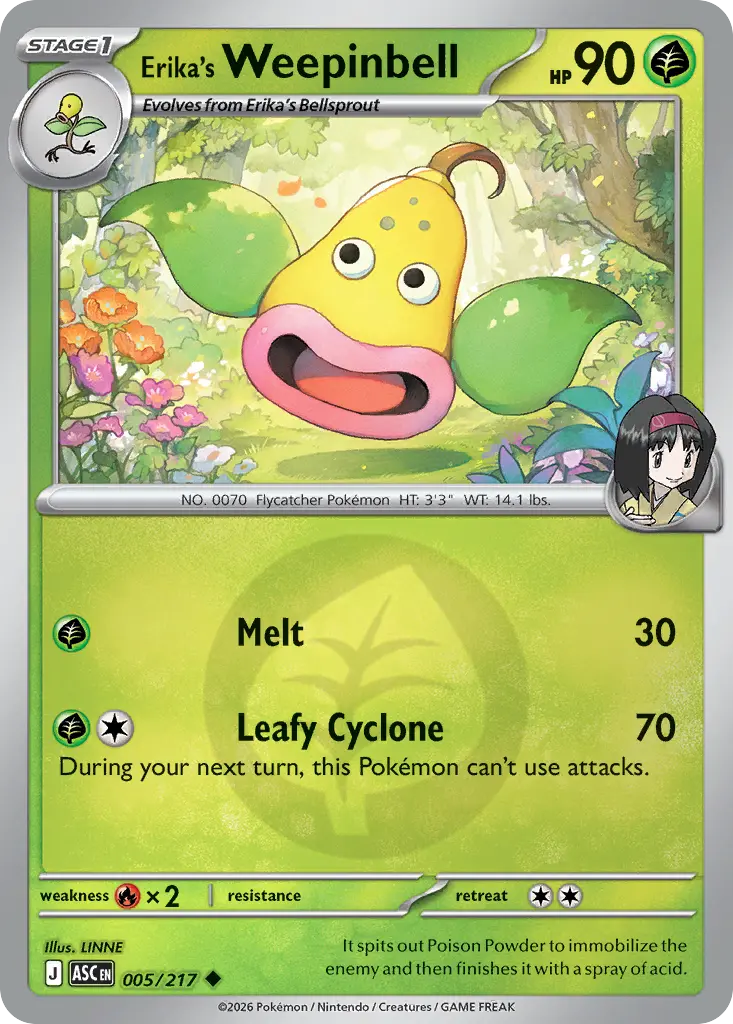 Erika's Weepinbell