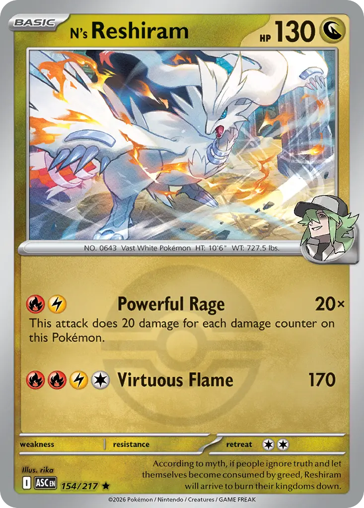 N's Reshiram
